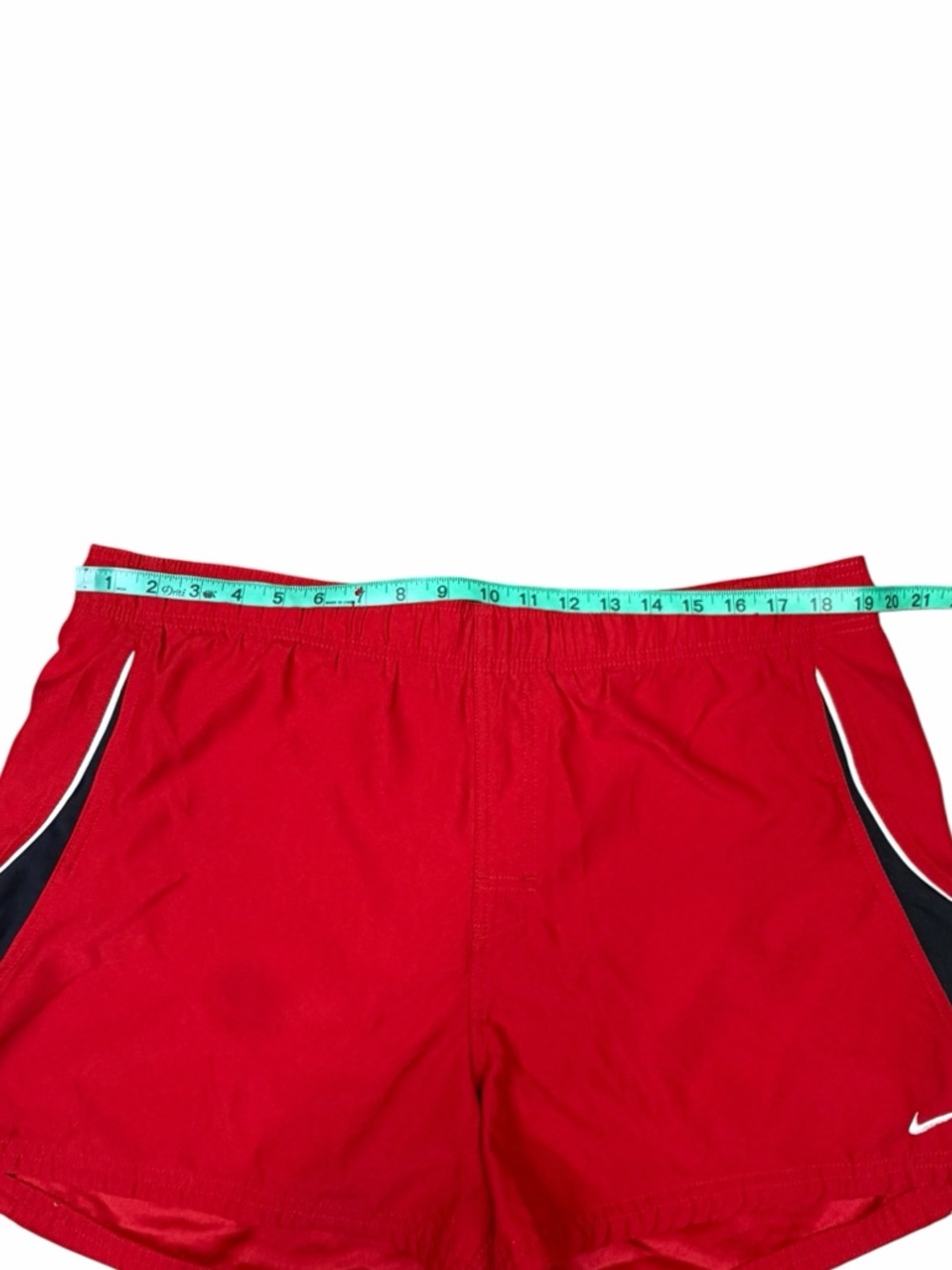 10/$25🦋 Vintage Nike Red & Black Athletic Shorts - Size Large - Picture 8 of 11